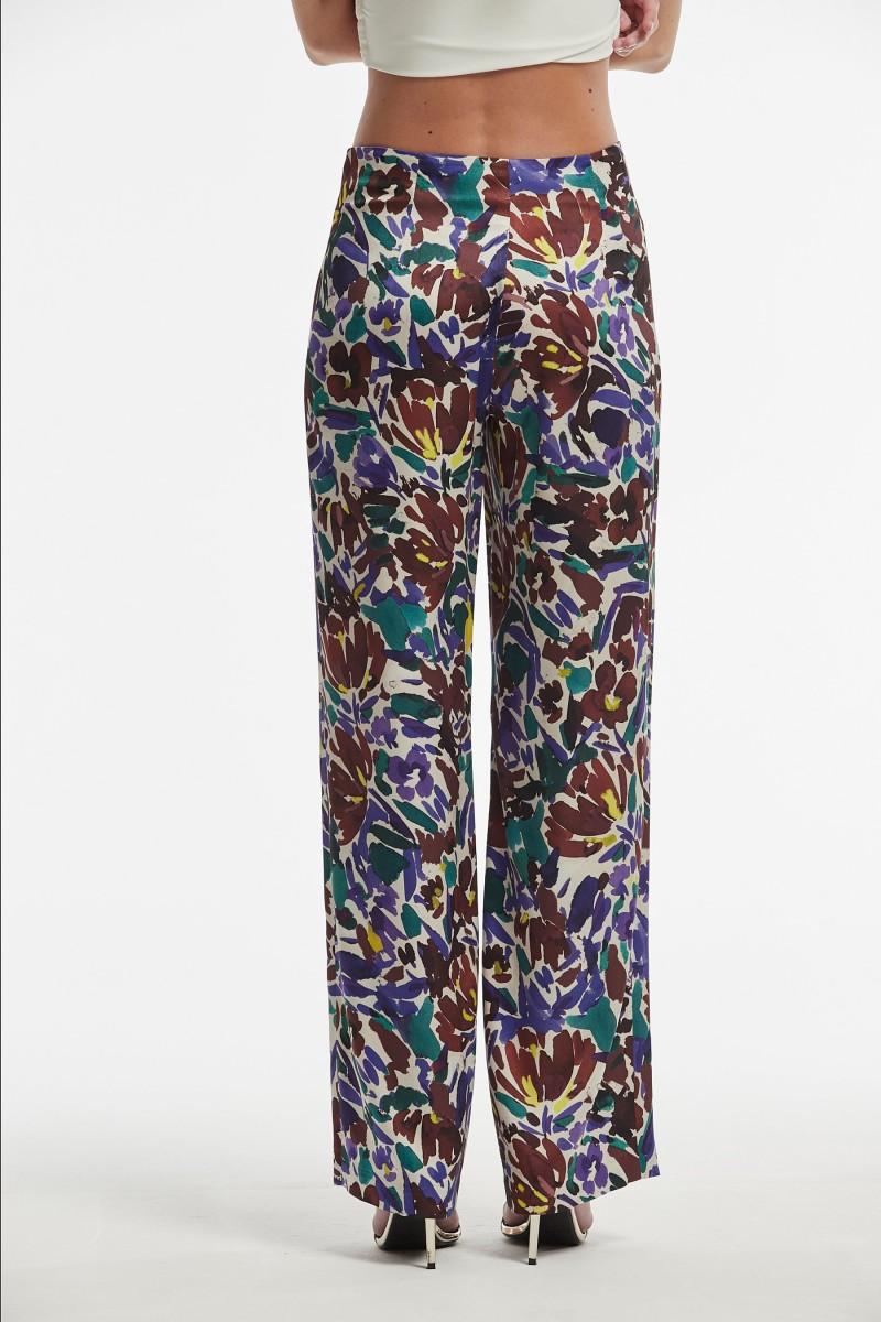 oky coky PANTALÓN VALTOR VISCOSA ESTAMPADO FLORAL Gran oferta