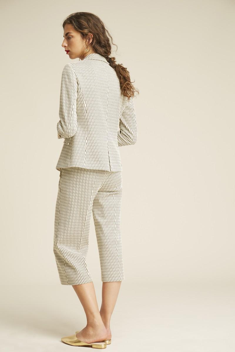 oky coky PANTALÓN CULOTTE JAQUARD Mejor oferta