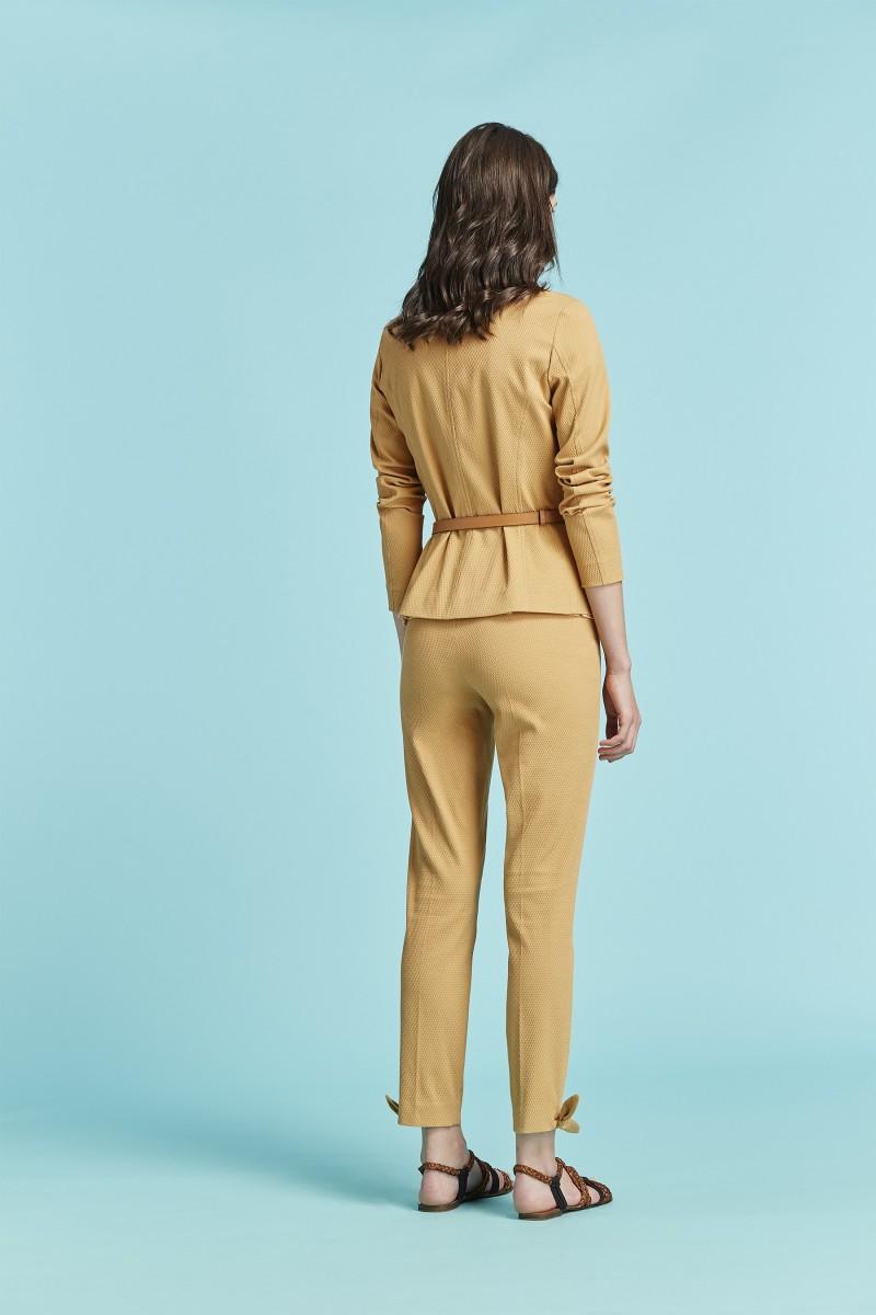 oky coky CHAQUETA TRAJE LILIT PIQUÉ Oferta especial