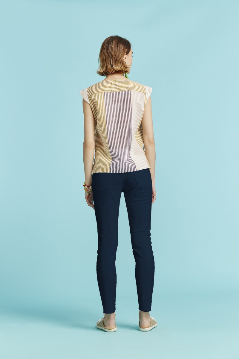oky coky PANTALÓN FRESA 5 BOLSILLOS ALGODÓN STRETCH Promoción por tiempo limitado