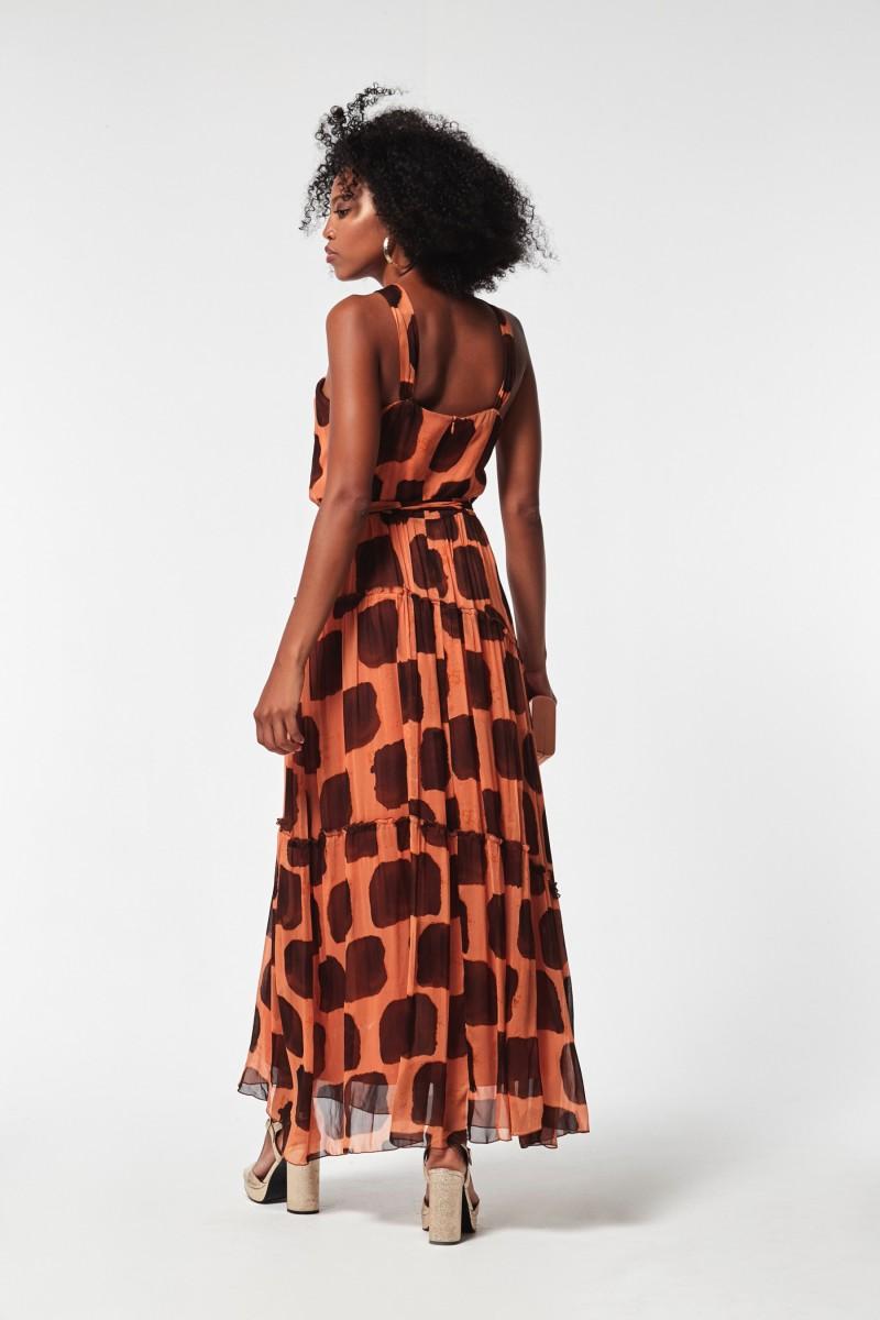 oky coky VESTIDO NIMES GASA BAMBULA ESTAMPADA En oferta
