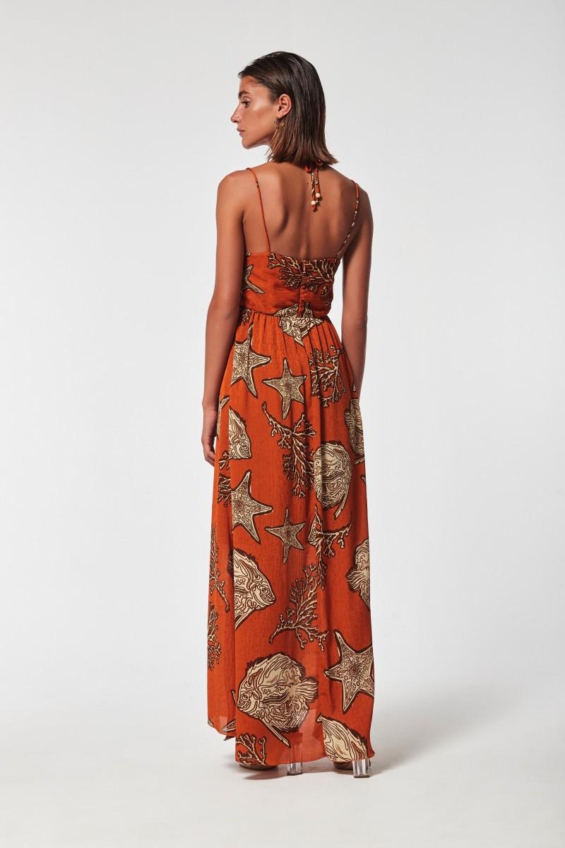 oky coky VESTIDO BACIL JACQUARD DE BAMBULA Oferta exclusiva