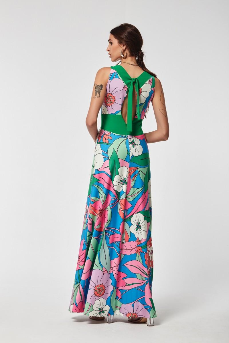 oky coky VESTIDO LIZIA PUNTO ESTAMPADO Última moda
