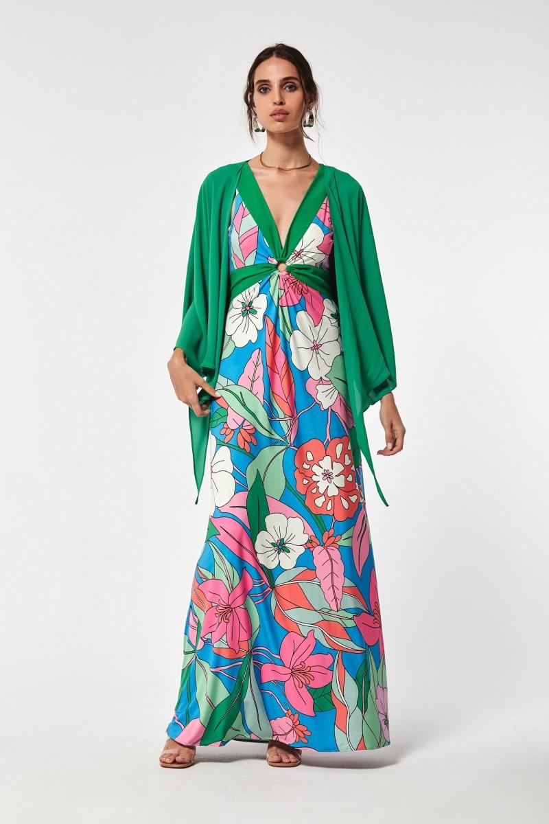 oky coky VESTIDO LIZIA PUNTO ESTAMPADO Última moda