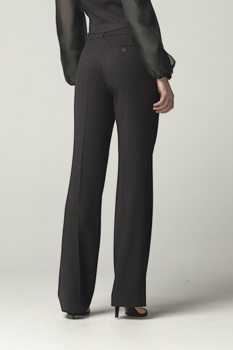 oky coky PANTALÓN RECTO TWAN PLANA DE LUREX Ofertas