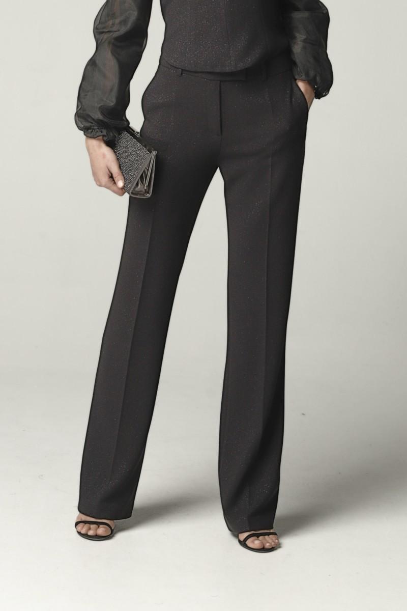 oky coky PANTALÓN RECTO TWAN PLANA DE LUREX Ofertas