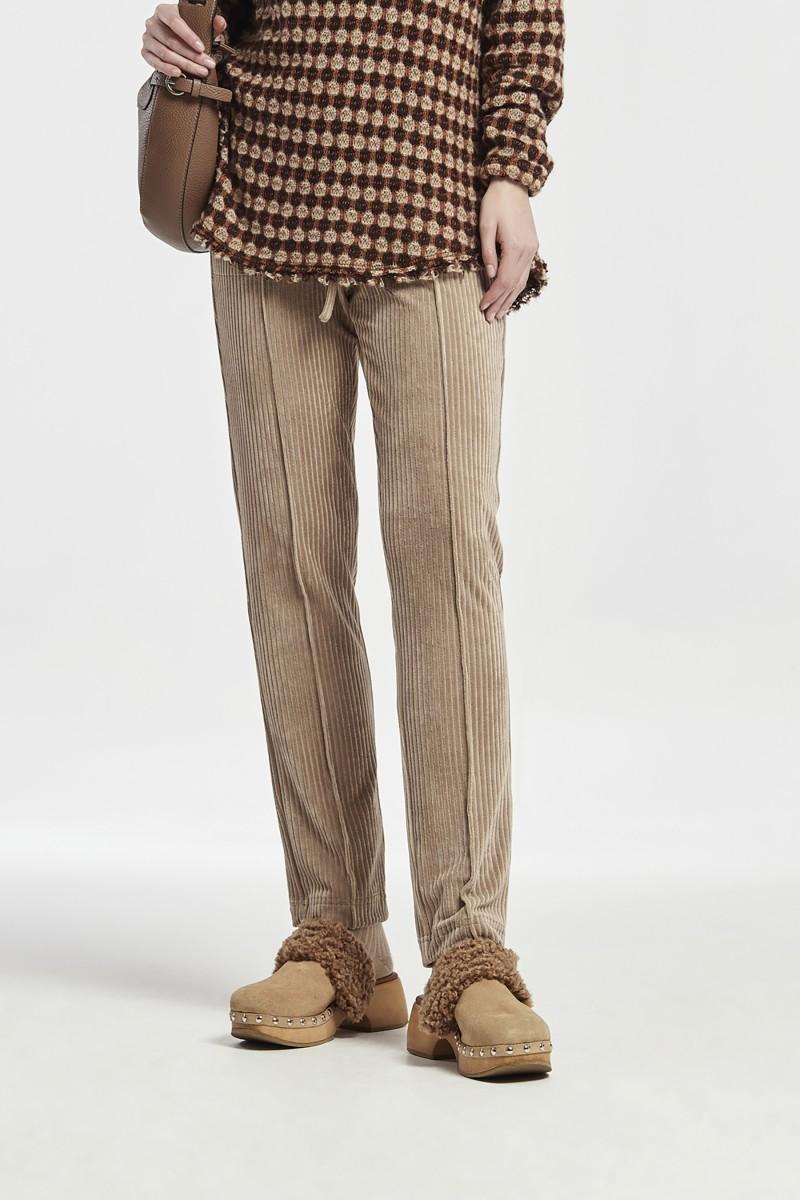 oky coky PANTALÓN GOMA EN CINTURA TRANTA PANA DE PUNTO Tienda