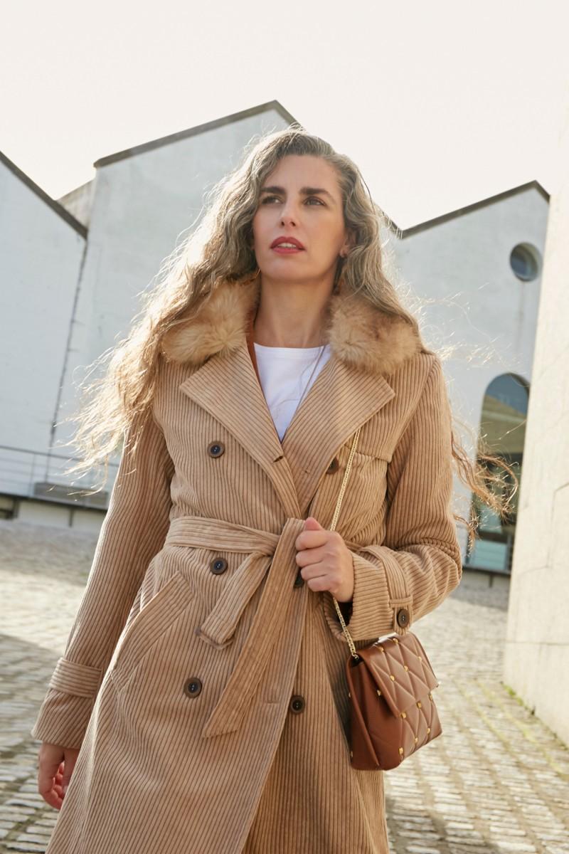 oky coky GABARDINA TRENCH-PANA DOBLE CORDONÉ Limitado a 3 días