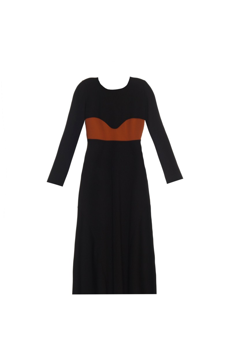 oky coky VESTIDO EVASÉ PUNTO ROMA Última moda