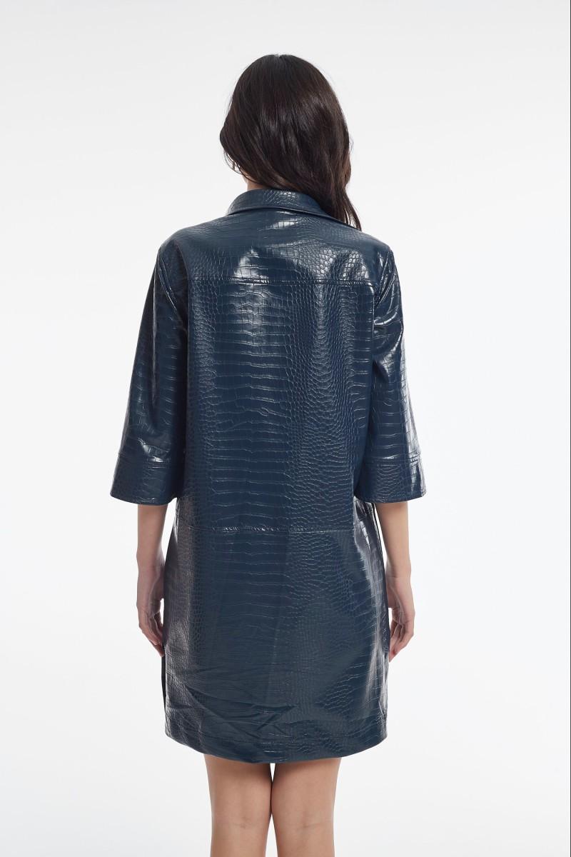 oky coky VESTIDO GUZMAN EFECTO PIEL RELIEVE Ofertas especiales