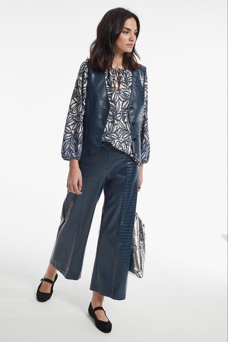 oky coky PANTALÓN SINKA EFECTO PIEL RELIEVE Rebajas de fin de temporada