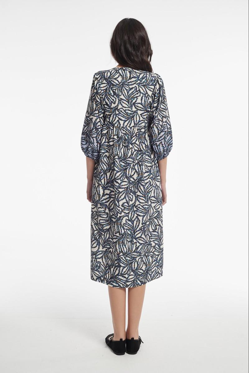 oky coky VESTIDO OTAWA SARGA LIGERA ESTAMPADA Outlet