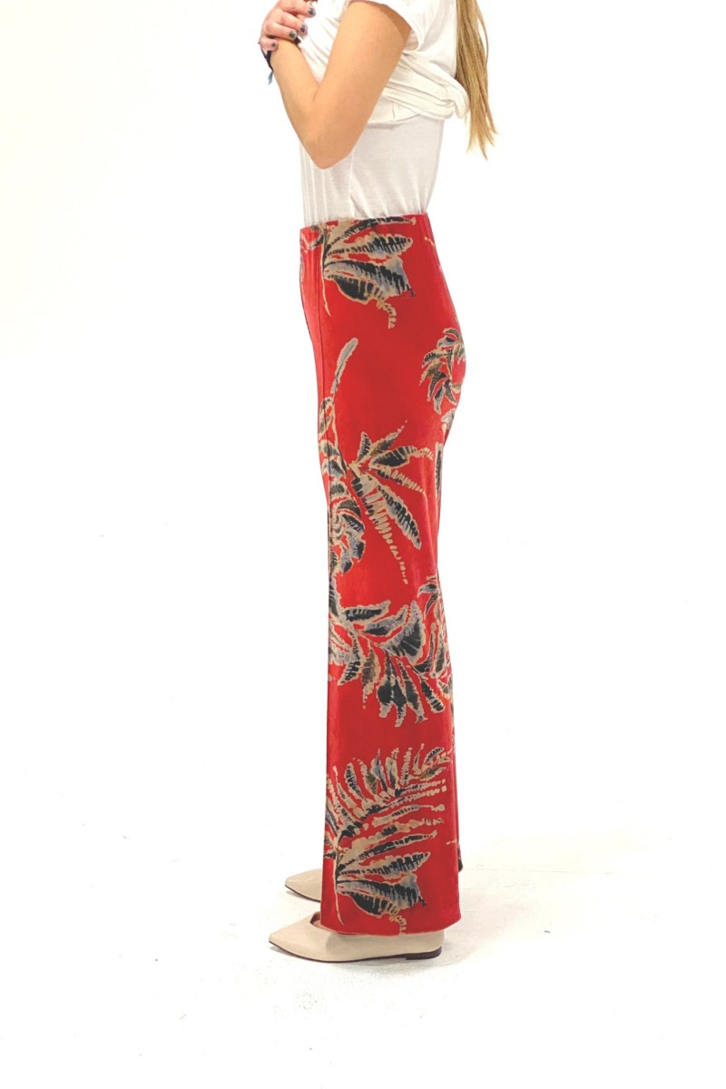 oky coky PANTALÓN MILLON TERCIOPELO ESTAMPADO Envío gratis