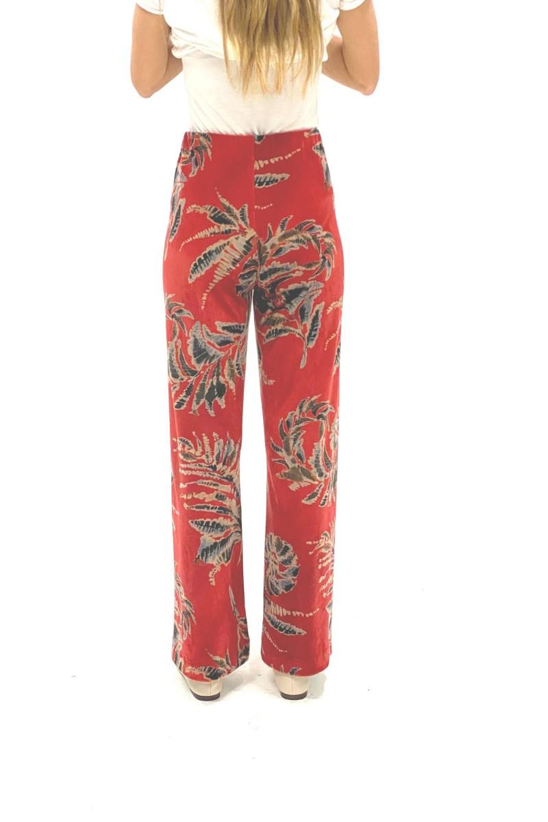 oky coky PANTALÓN MILLON TERCIOPELO ESTAMPADO Envío gratis