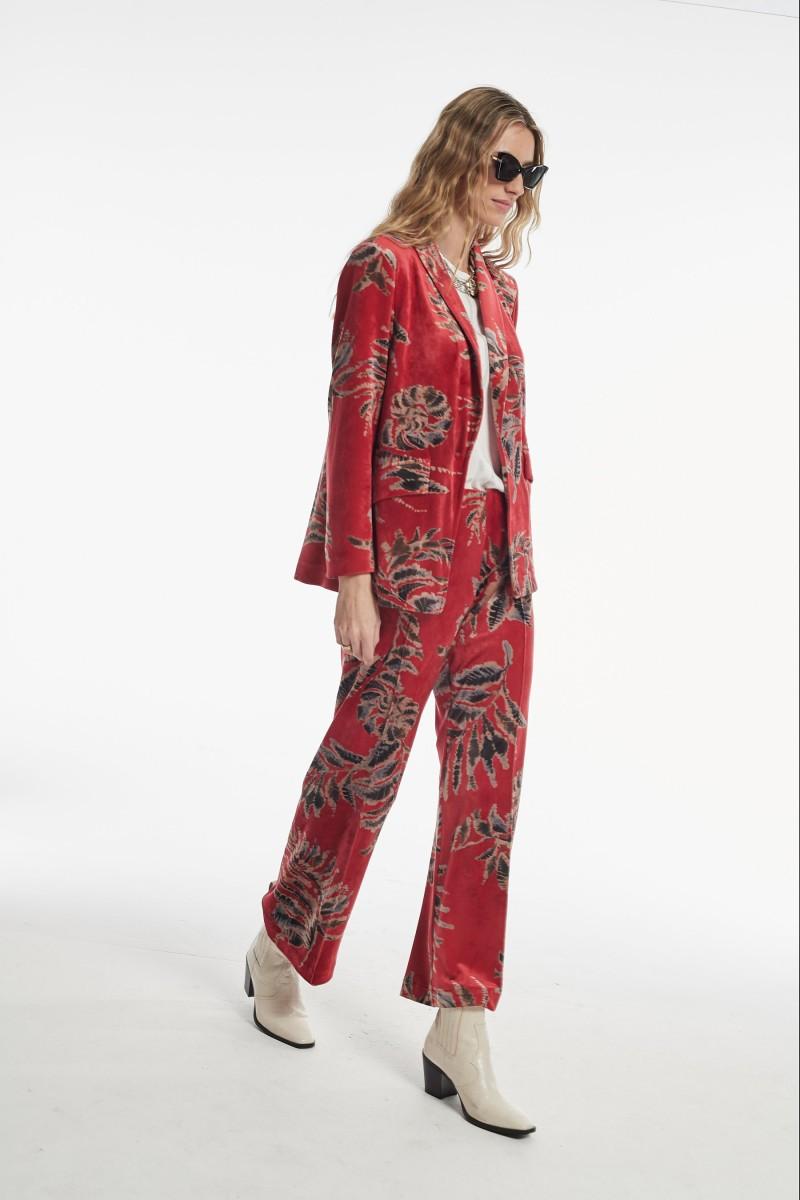 oky coky PANTALÓN MILLON TERCIOPELO ESTAMPADO Envío gratis