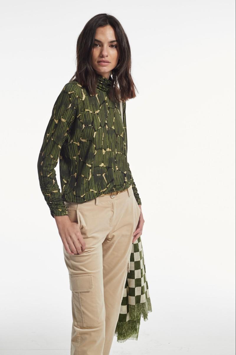 oky coky TOP BORGO PUNTO ESTAMPADO COMPRAR AHORA
