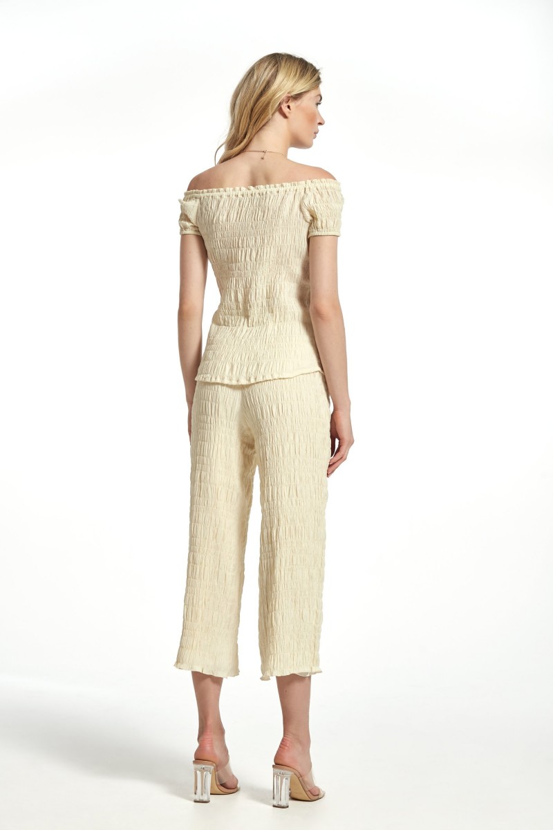 oky coky TOP PACA VOILE CON LINEAS DE GOMAS Tienda de fábrica