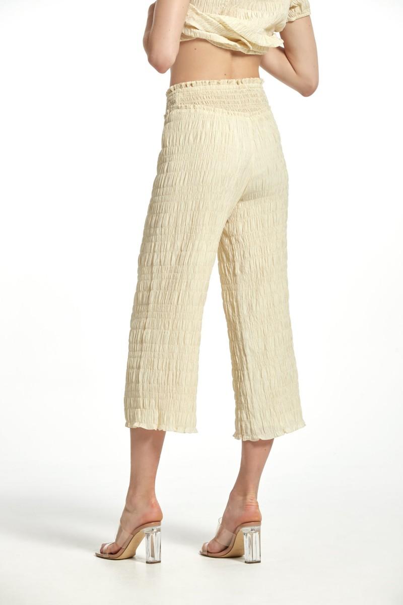 oky coky PANTALÓN BRUNO VOILE CON LINEAS DE GOMAS Ahorra y exporta