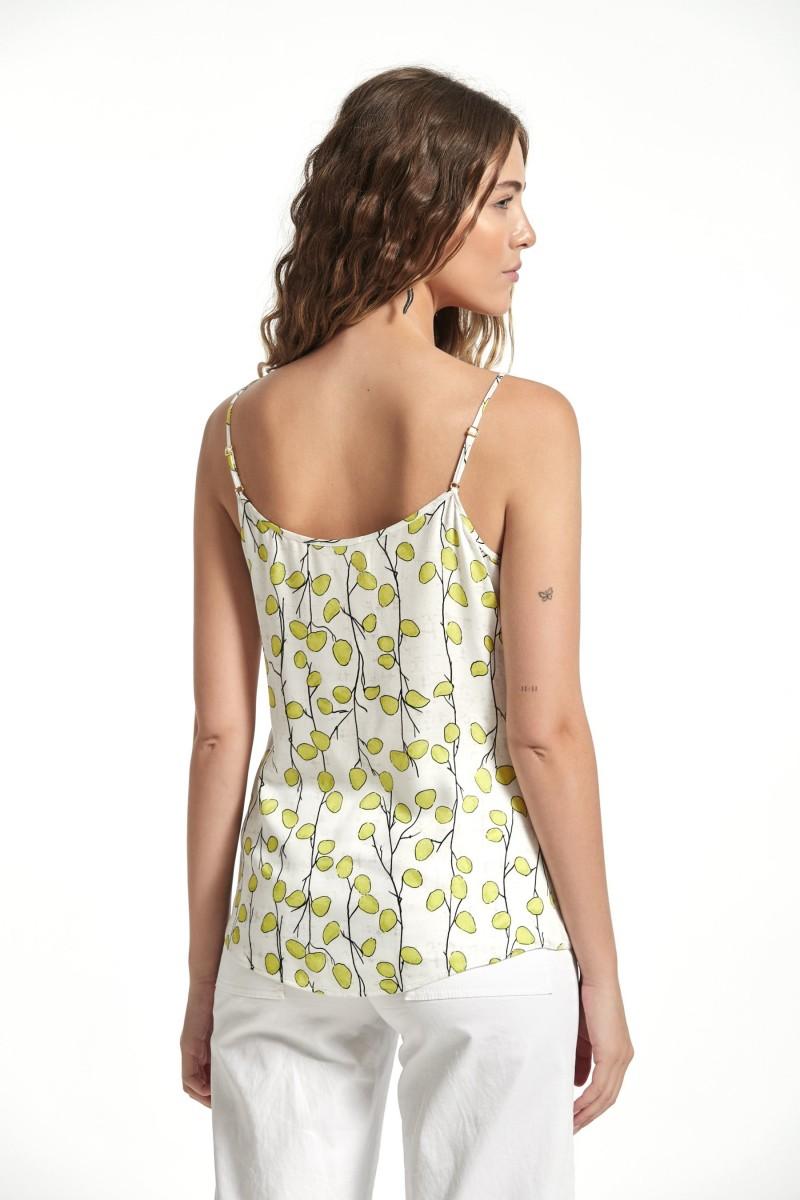 oky coky TOP USHER VISCOSA ESTAMPADA Descuento por venta flash