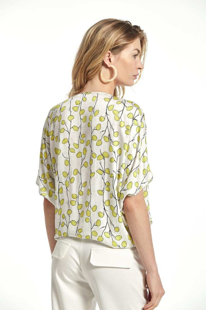 oky coky TOP CHELES VISCOSA ESTAMPADA Ofertas de temporada