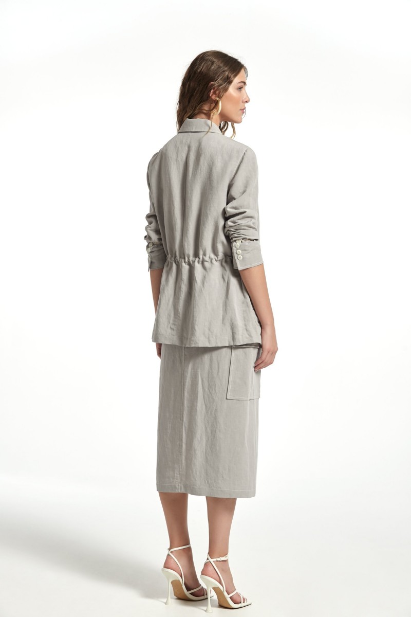 oky coky CHAQUETA SUVA VISCOSA LINO Outlet online