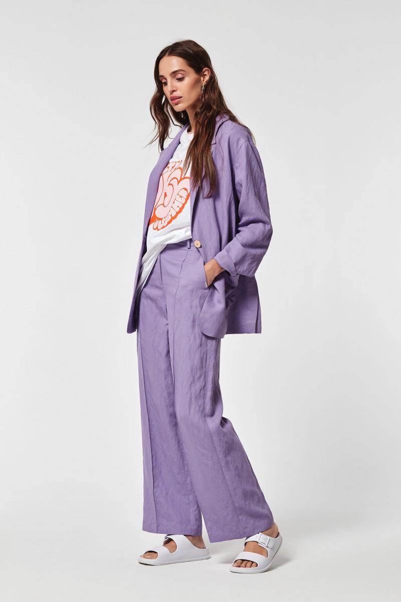 oky coky PANTALÓN TERCIO RAYA ESPIGA Tienda