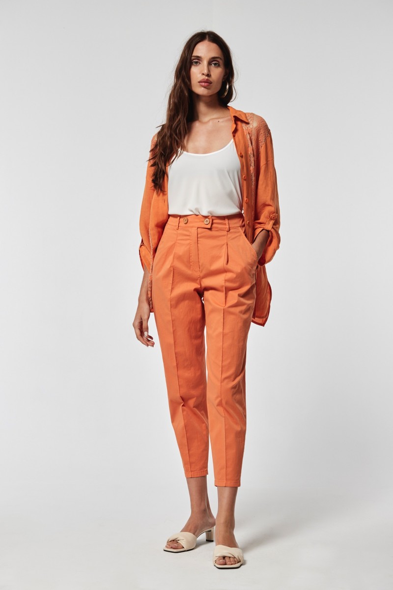 oky coky PANTALÓN GAREL AGODON STRETCH Liquidación