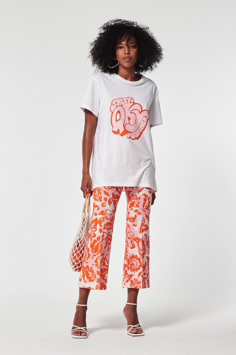oky coky PANTALÓN ELADIO ALGODON STRETCH ESTAMPADO Rebajas online