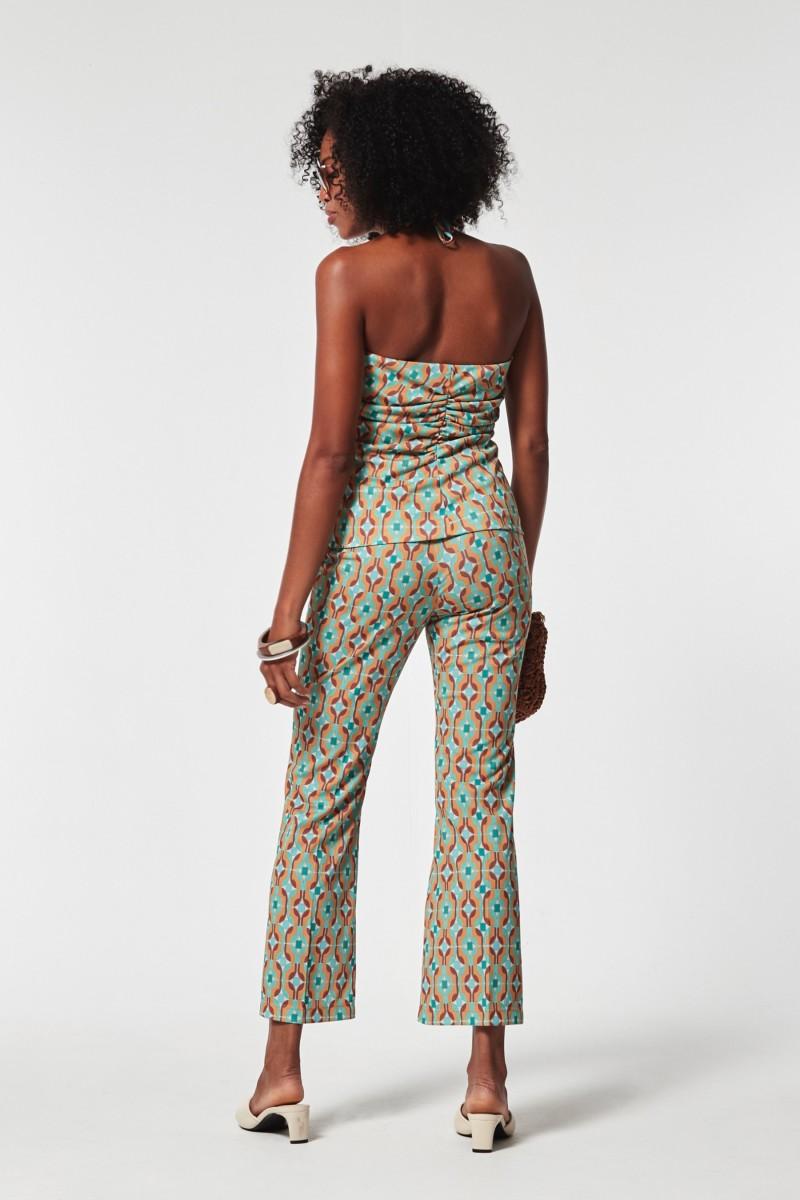 oky coky PANTALÓN HOLLIE PUNTO ESTAMPADO Oferta especial