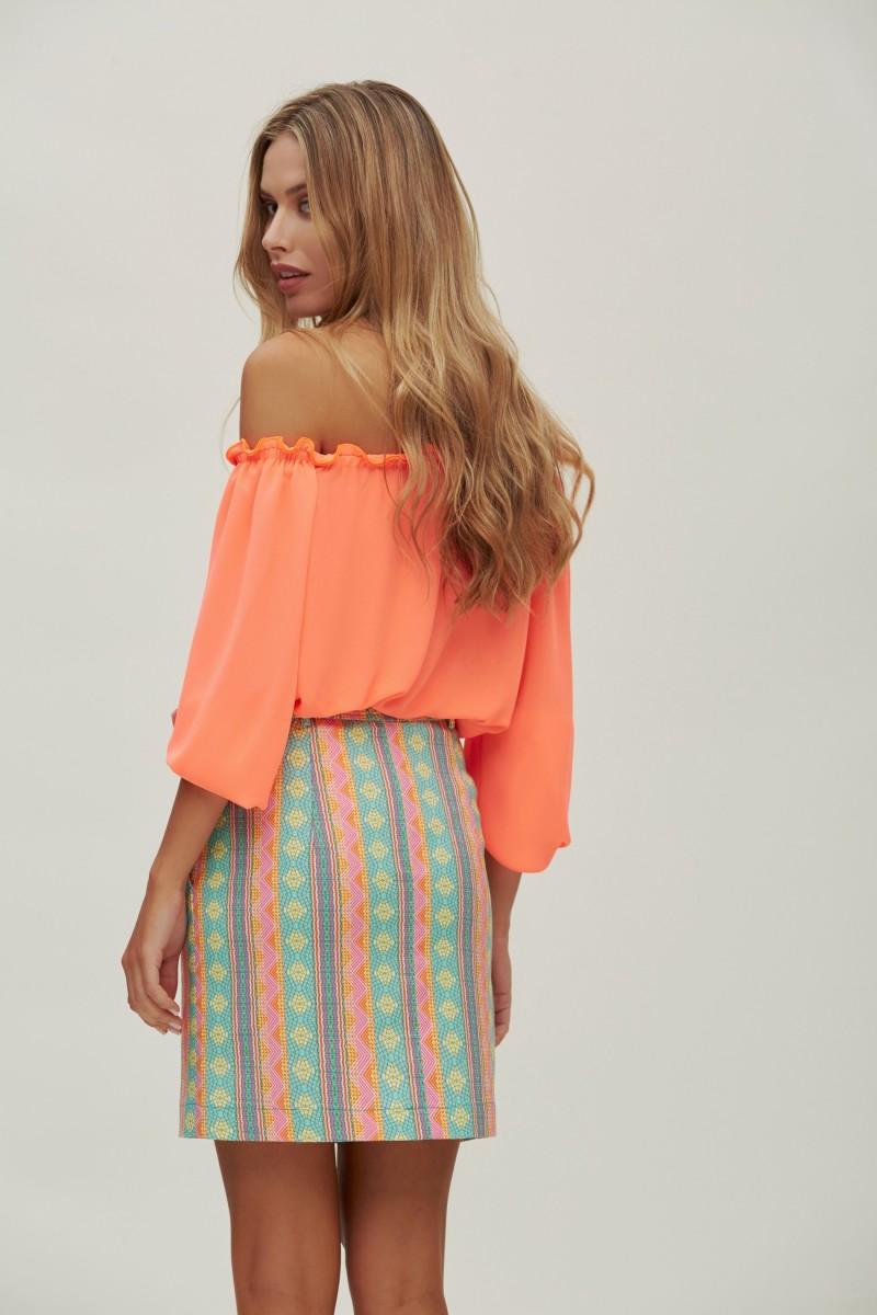 oky coky FALDA CINTURÓN PIQUÉ ESTAMPADO Precio de fábrica