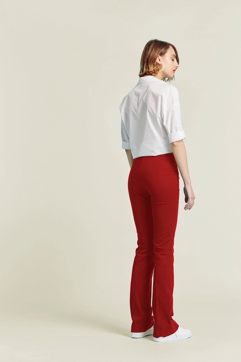 oky coky PANTALÓN ACAMPANADO-ALGODÓN STRETCH Oferta exclusiva