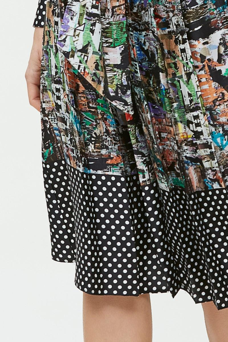 oky coky VESTIDO LARGO LAZADA-GRAFFITI MULTICOLOR Solo queda un día