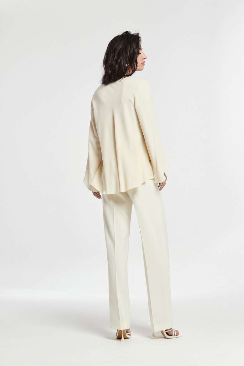 oky coky PANTALÓN ANCHO TIGRE PLANA STRETCH Tienda de fábrica