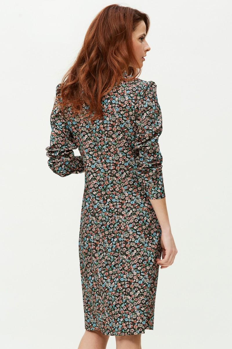 oky coky VESTIDO CAMISERO-ESTAMPADO MULTICOLOR Descuento por venta flash