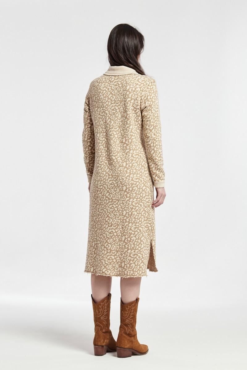 oky coky VESTIDO REVERSIBLE FONSO PUNTO JAQUARD Ofertas de temporada