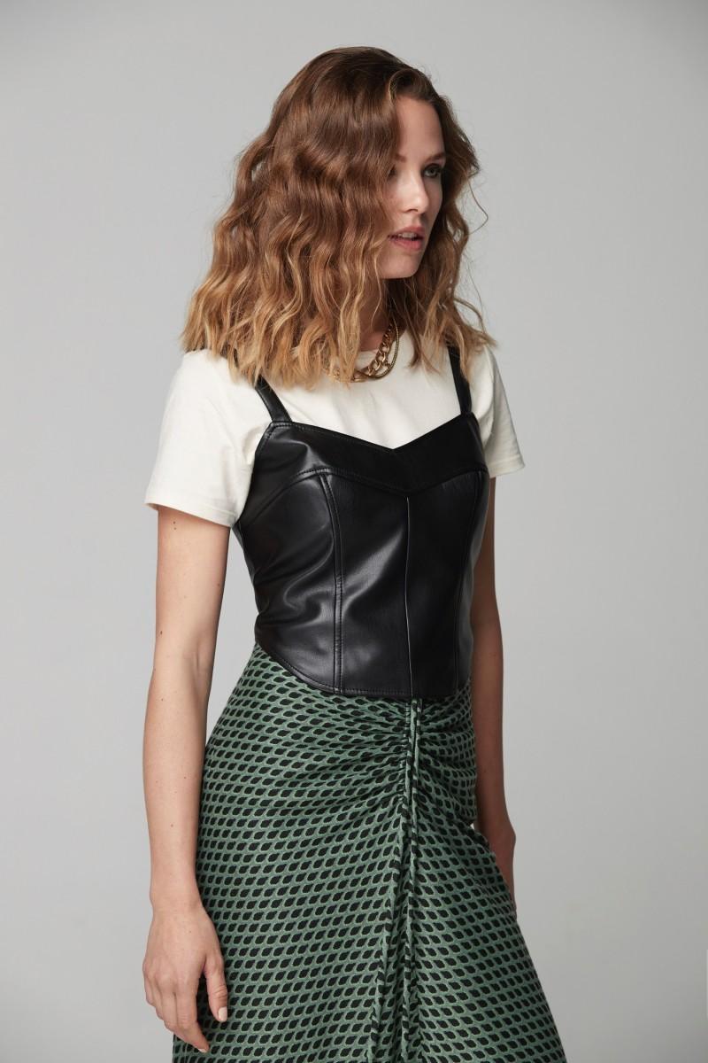 oky coky CROP DALEA EFECTO PIEL Rebajas de fin de temporada