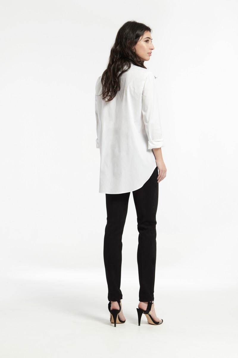oky coky CAMISA SUPERPUESTA POPELIN STRETCH Rebajas baratas