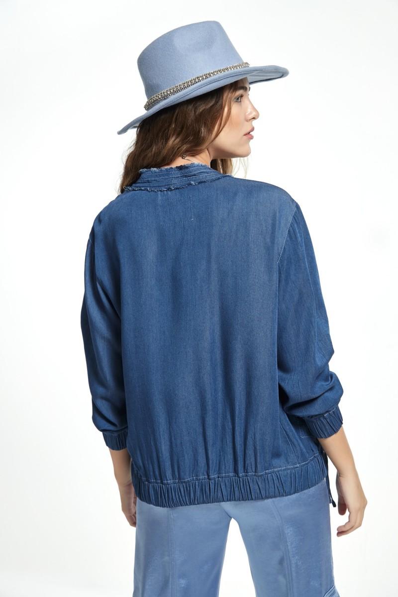 oky coky CHAQUETA COLLAR CHAMBRAY Precio de fábrica