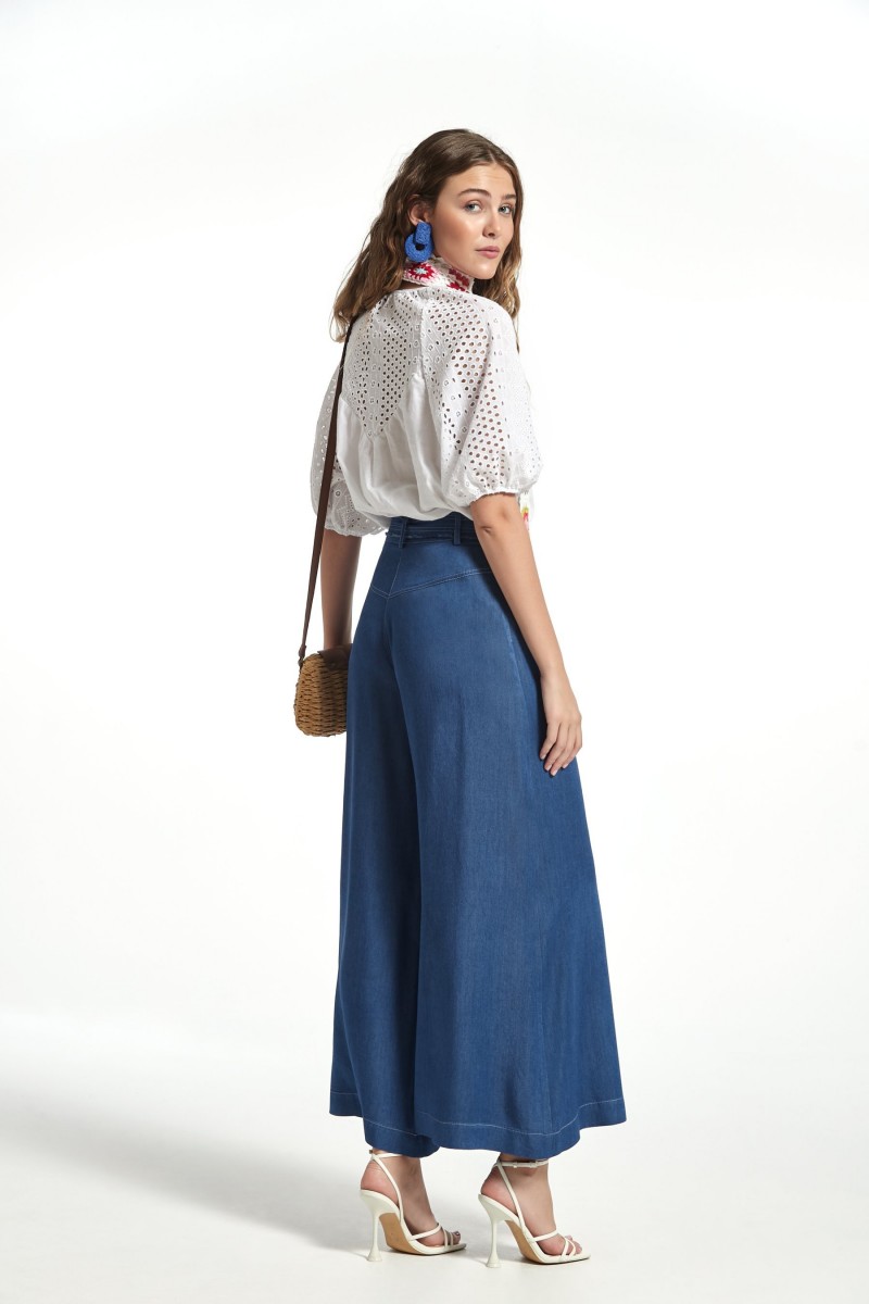 oky coky PANTALÓN MADAL CHAMBRAY Solo queda un día