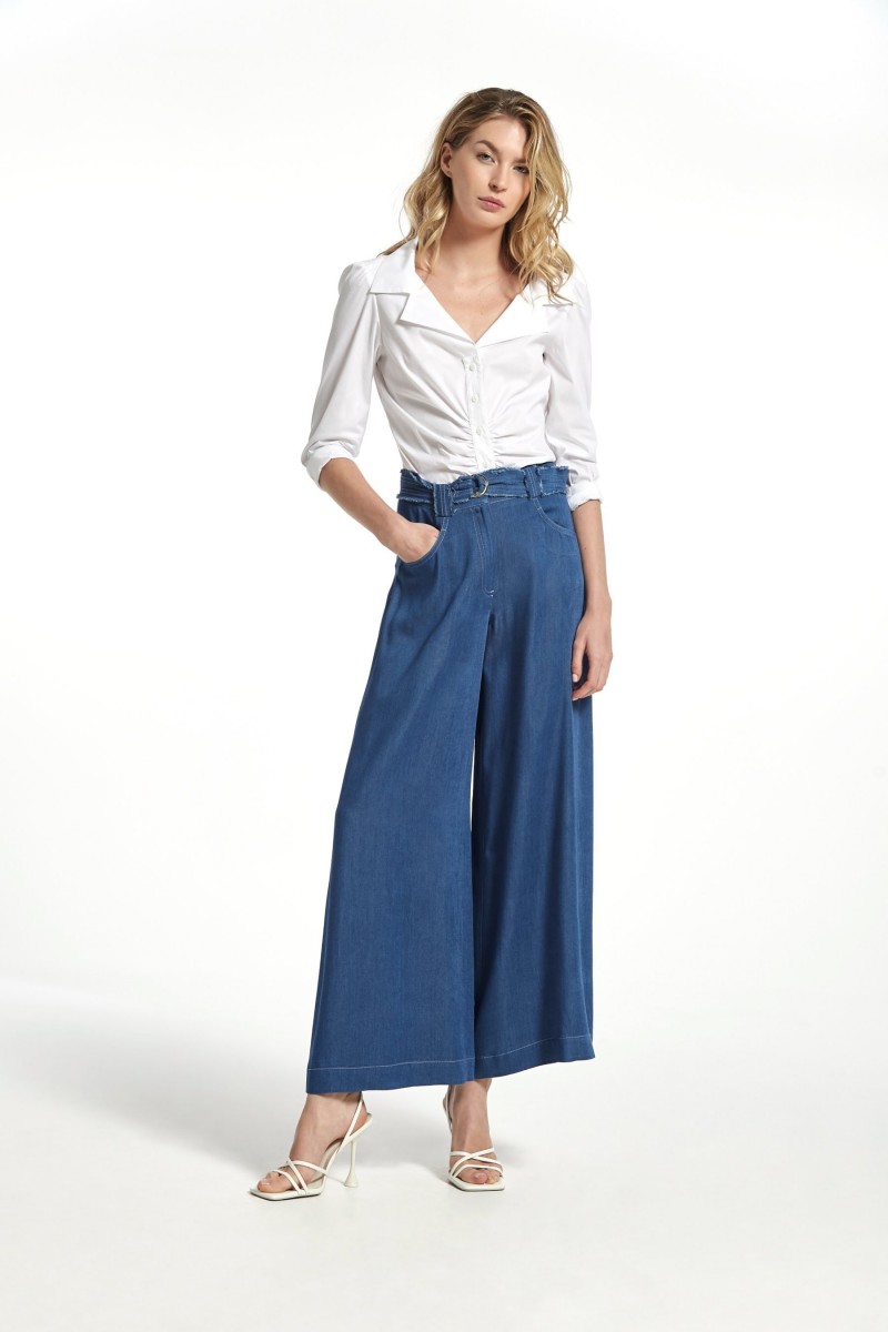 oky coky PANTALÓN MADAL CHAMBRAY Solo queda un día