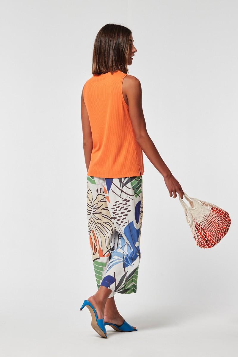 oky coky PANTALÓN CAEBO CREP MARROCAINE Grandes descuentos