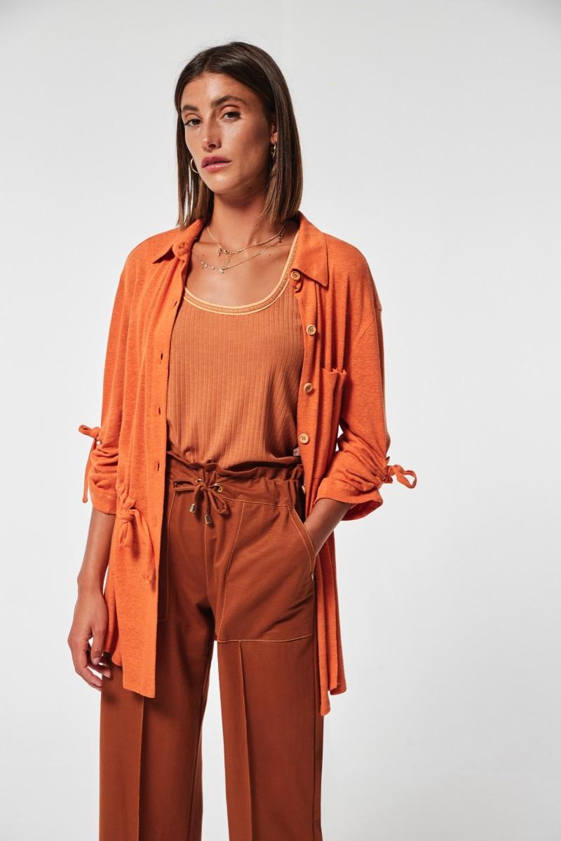 oky coky PANTALÓN HUMIO PUNTO GRANITO Ahorra y exporta
