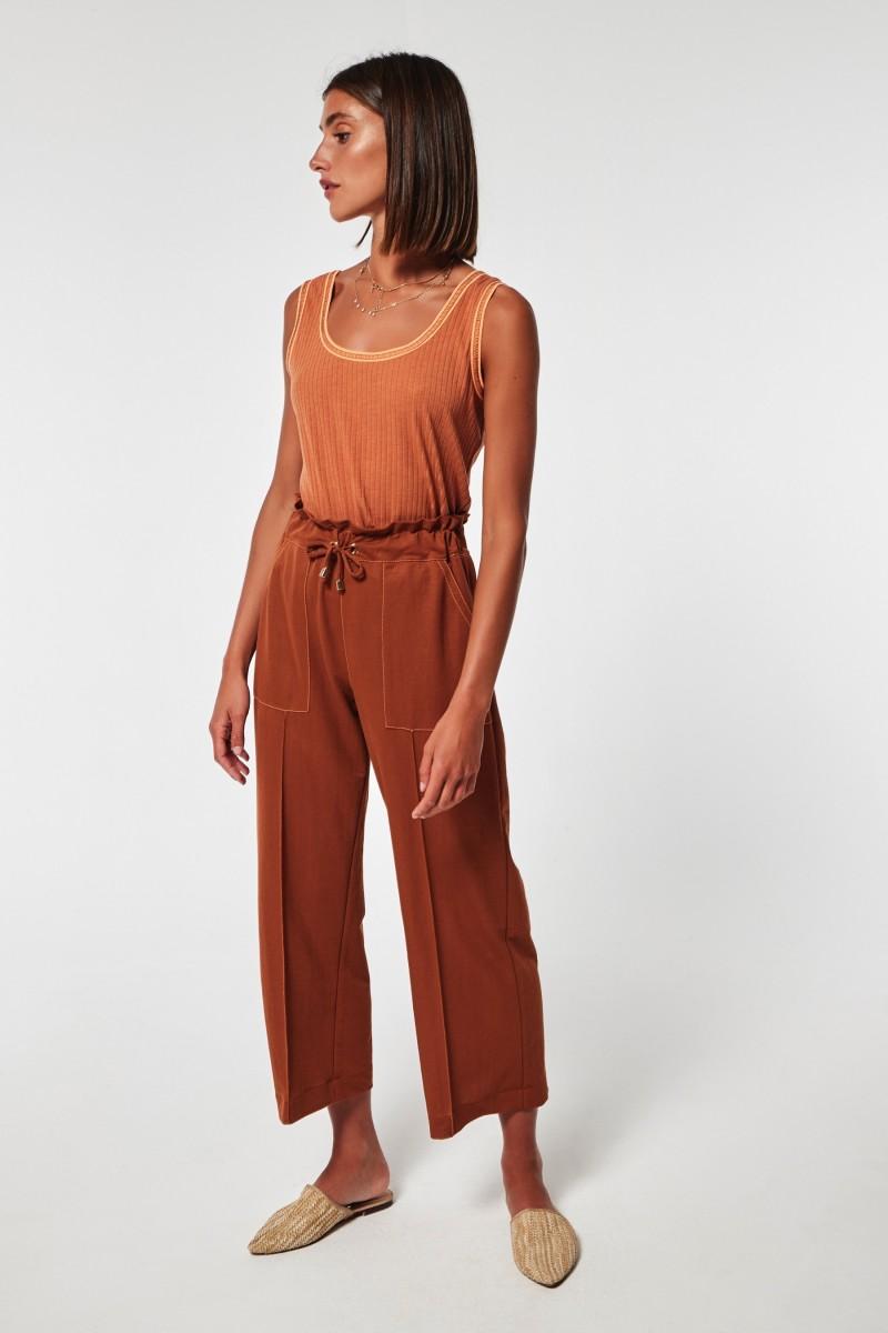 oky coky PANTALÓN HUMIO PUNTO GRANITO Ahorra y exporta