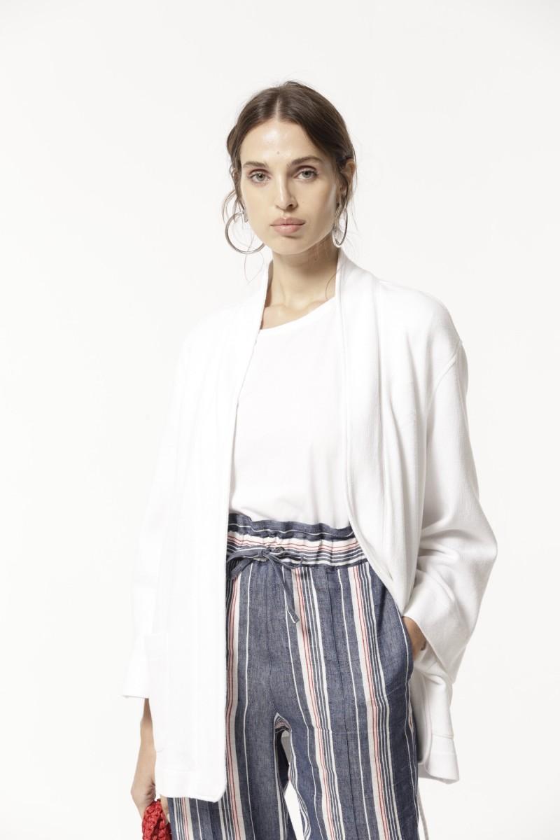 oky coky PANTALÓN DONGA LINO RAYAS En oferta