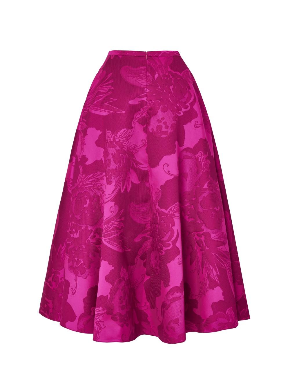 pertegaz Falda jacquard floral Oferta exclusiva