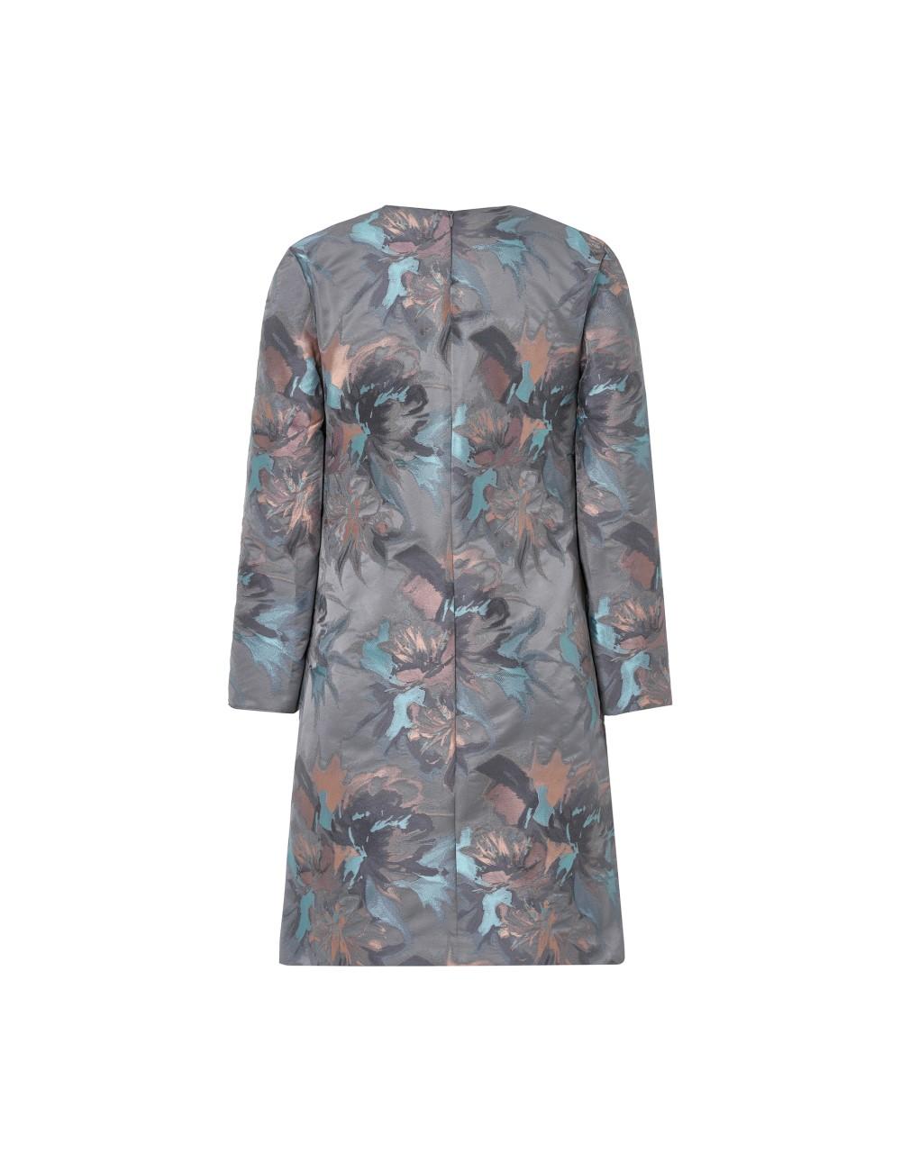 pertegaz Vestido túnica corto jacquard floral Grandes ahorros
