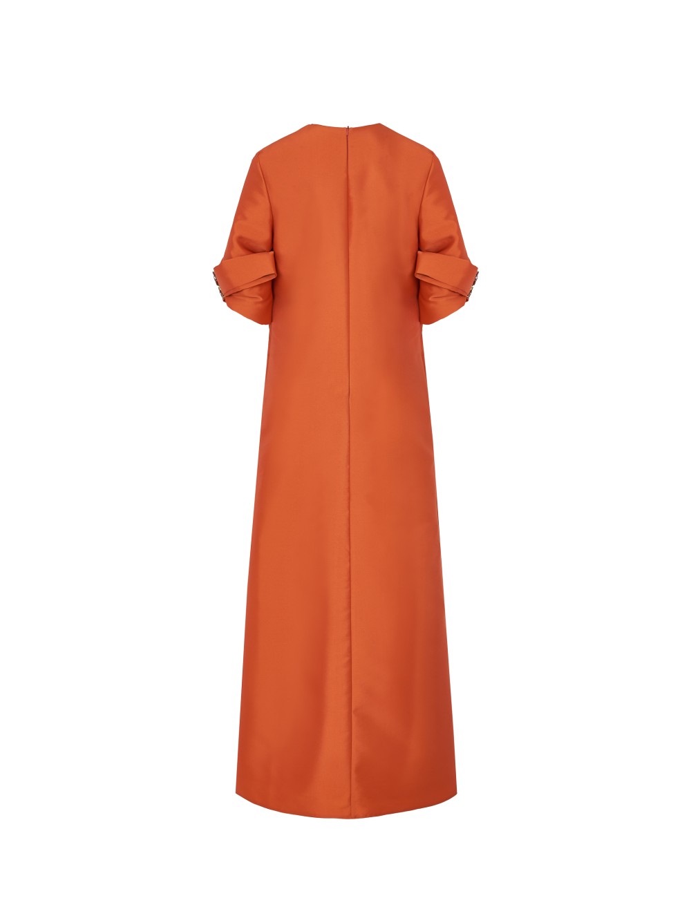 pertegaz Túnica con lazada y joya naranja En oferta