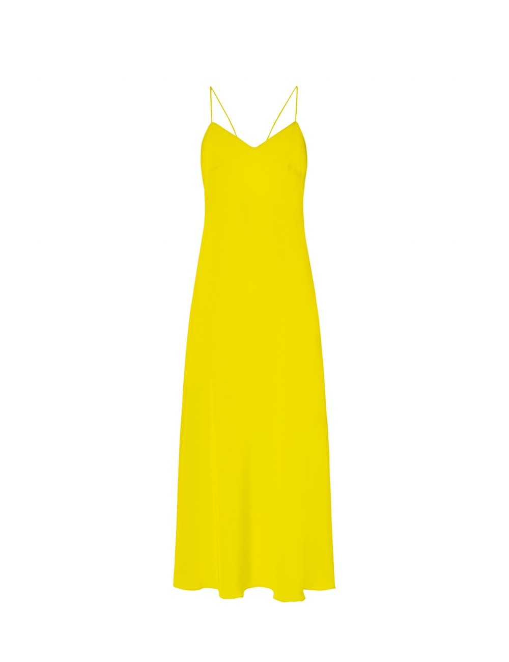 pertegaz Vestido lencero amarillo Descuento