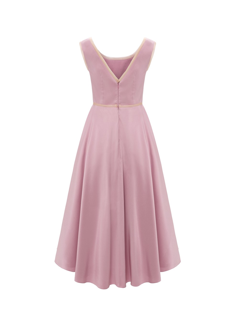 pertegaz Vestido Alba con flores bordadas rosa Mejor oferta