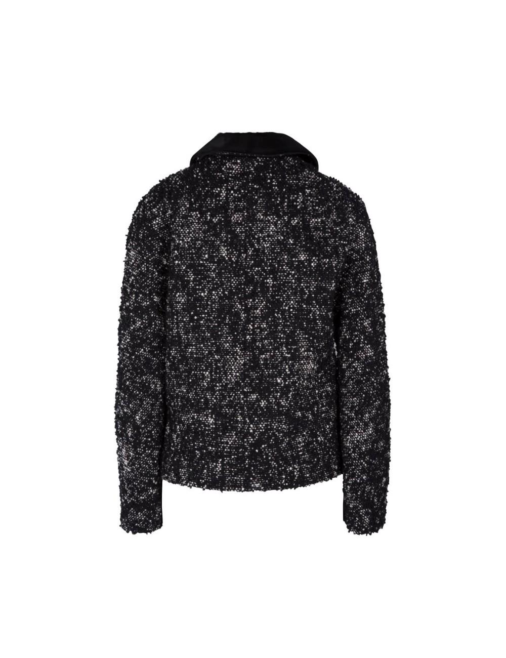 pertegaz Chaqueta cheviot cuello pelo Promoción por tiempo limitado